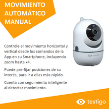 Cargar imagen en el visor de la galería, Cámara IP PTZ T191 Giratoria Interior 2MP - ICSEE
