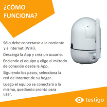 Cargar imagen en el visor de la galería, Cámara IP PTZ T191 Giratoria Interior 2MP - ICSEE