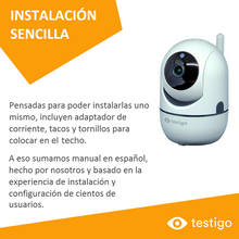 Cargar imagen en el visor de la galería, Cámara IP PTZ T191 Giratoria Interior 2MP - ICSEE