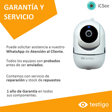 Cargar imagen en el visor de la galería, Cámara IP PTZ T191 Giratoria Interior 2MP - ICSEE