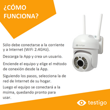Cargar imagen en el visor de la galería, Cámara IP PTZ T889 Giratoria Exterior 2MP - ICSEE
