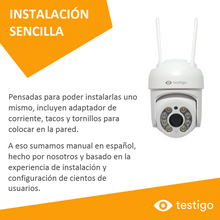 Cargar imagen en el visor de la galería, Cámara IP PTZ T889 Giratoria Exterior 2MP - Set x2 Unidades - ICSEE