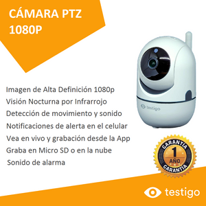 Cámara IP PTZ T191 Giratoria Interior 2MP - ICSEE