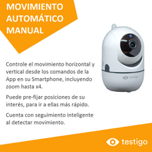 Cargar imagen en el visor de la galería, Cámara IP PTZ T191 Giratoria Interior 2MP - ICSEE
