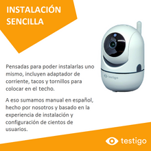 Cargar imagen en el visor de la galería, Cámara IP PTZ T191 Giratoria Interior 2MP - ICSEE
