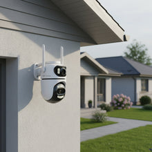 Cargar imagen en el visor de la galería, Cámara IP PTZ Doble Lente T889DL Giratoria Exterior 4MP - Set x2 Unidades - ICSEE
