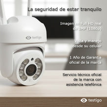 Cargar imagen en el visor de la galería, Cámara IP PTZ T889 Giratoria Exterior 2MP - Set x2 Unidades - ICSEE
