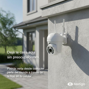 Cámara IP PTZ T889 Giratoria Exterior 2MP - Set x3 Unidades - ICSEE