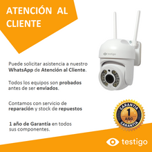 Cargar imagen en el visor de la galería, Cámara IP PTZ T889 Giratoria Exterior 2MP - Set x2 Unidades - ICSEE
