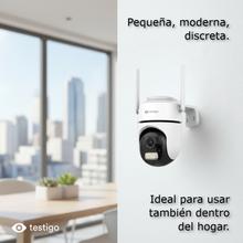 Cargar imagen en el visor de la galería, Cámara IP PTZ T889 Giratoria Exterior 2MP - Set x2 Unidades - ICSEE
