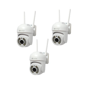 Cámara IP PTZ T889 Giratoria Exterior 2MP - Set x3 Unidades - ICSEE