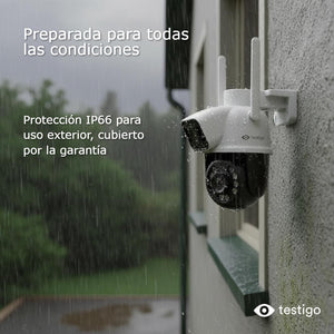 Cámara IP PTZ Doble Lente T897DL Giratoria Exterior 6MP - Set x2 Unidades - ICSEE