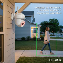 Cargar imagen en el visor de la galería, Cámara IP PTZ T889 Giratoria Exterior 2MP - Set x3 Unidades - ICSEE
